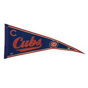 MLB Chicago Cubs Vintage Circa 2005 Wincraft Team Logo Baseball Pennant